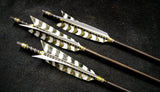 Hand Wrapped Fletched Arrows With Roving Arrow Heads (45 - 50# @ 31")