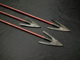 DAC Custom - Hand Fletched Broad Tail Point Arrows (30 - 35# @ 31") (Set of 3)