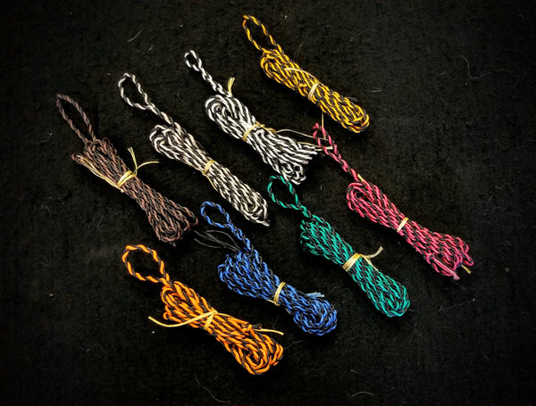 Bow String - Flemish Twist Timber Hitch Adjustable (Assorted Colours)