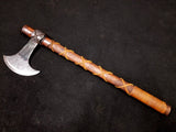 Viking Axe with Leather Wrap