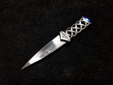 Sgian Dubh - Knotwork Handle