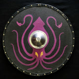 Custom - Viking Round Shield with Kraken