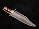 Bowie Knife with Brass Guard