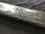 Custom - Langseax with Tooled Leather Sheath