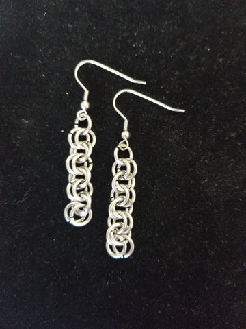 Ear Rings - Spiral Chain