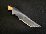 DAC Custom - Bowie Knife with Leather Sheath - Brown