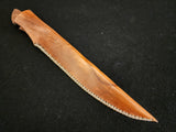 Custom - Bowie Knife with Brown Sheath - Large