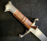 Custom - Messer with Leather Sheath