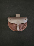 Leather Belt Pouch - Medium - Suede Front