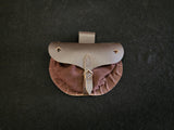 Leather Belt Pouch - Medium - Suede Front