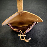 Leather Belt Pouch - Medium - Suede Front