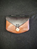 Leather Belt Pouch - Large - Button Closure