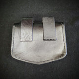 Leather Belt Pouch - Large - Button Closure