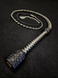 4 Foot Paracord Whip - Grey / Black