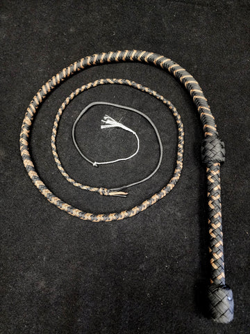 6 Foot Paracord Whip - Tan / Black – Dark Age Creations