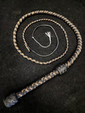 6 Foot Paracord Whip - Tan / Black