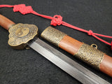 Jian Sword - Damascus Steel