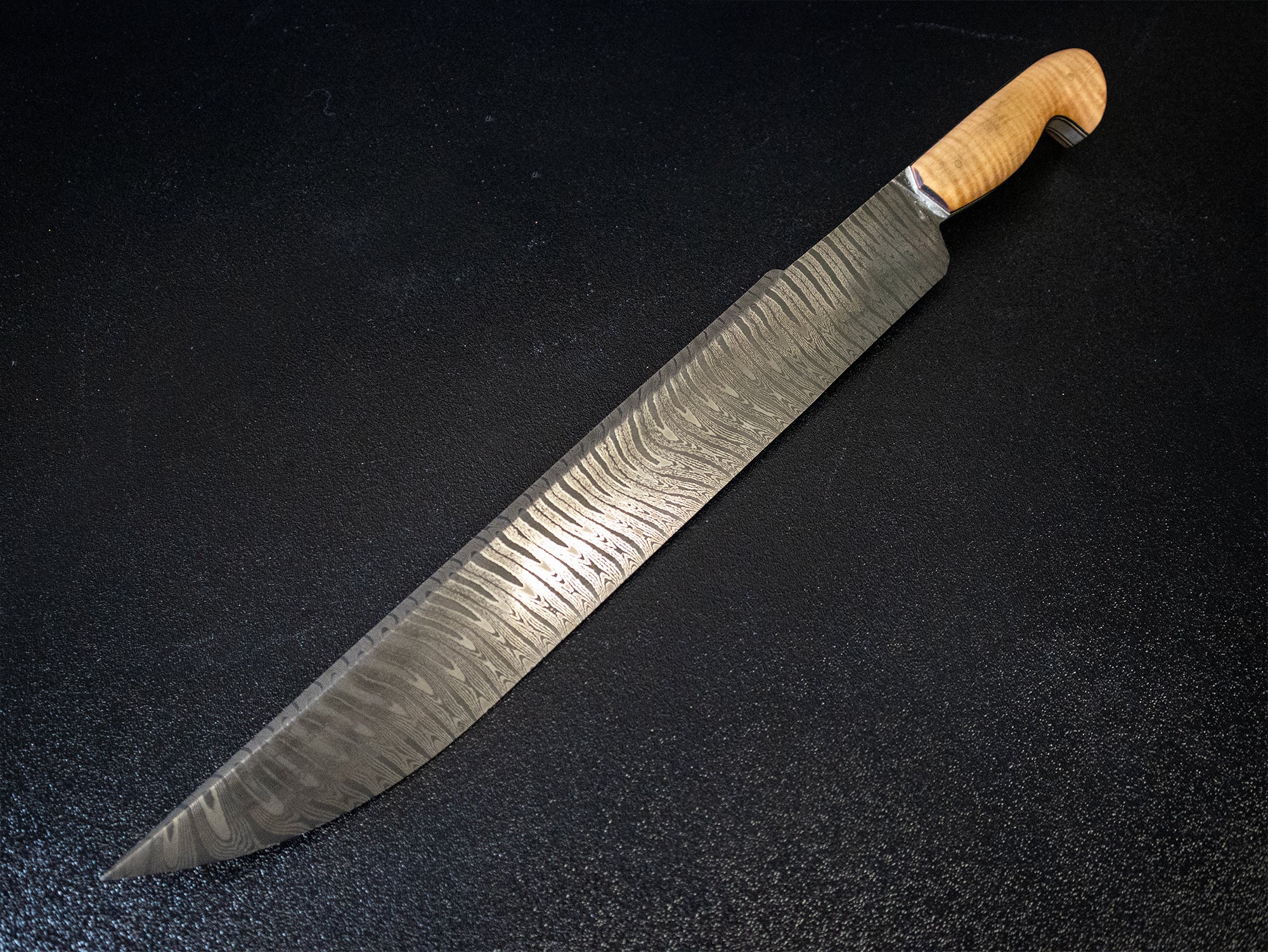 Mosaic Damascus Bowie