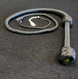 4 Foot Paracord Whip - Green / Black