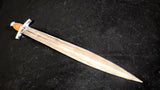 DAC Custom - Short Sword with Leather Sheath