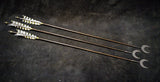Hand Wrapped Fletched Arrows With Roving Arrow Heads (45 - 50# @ 31")