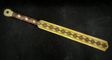 DAC Custom - Burned Wodden Training Macuahuitl