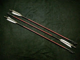 Hand Fletched Fire Arrows (30 - 35# @ 31")