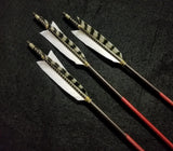 Hand Fletched Fire Arrows (30 - 35# @ 31")