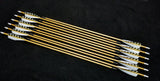 Cedar Target Point Arrows - Natural - made to order