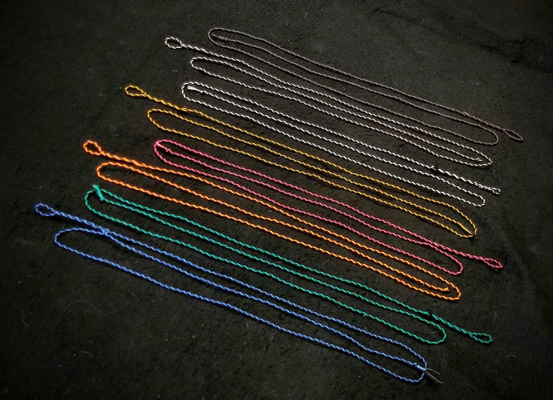 DAC Handmade - Bow String - Flemish Twist Timber Hitch Adjustable (Assorted Colours)