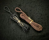 DAC Handmade - Bow String - Flemish Twist Timber Hitch Adjustable (Black / Brown)