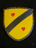 Custom - Heater Shield - Bend and Hearts