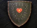 Custom - Heater Shield - Exploding Heart