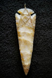 Arrowhead - Flint Arrowhead Large - Wrapped Pendant