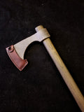 Short Viking Antiqued Bearded Axe