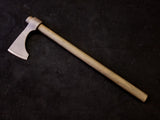 Short Viking Antiqued Bearded Axe