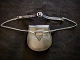 Leather Sporran with Celtic Knotwork & Snap Closure