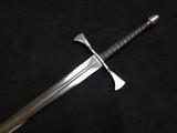 BKS - Hand & Half Sword - Bowtie Guard with Fuller (Blunt)