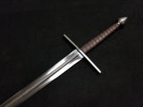 BKS Hand & Half Sword - Flat Guard with Fuller (Blunt)