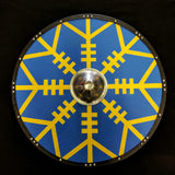 DAC Custom - Viking Round Shield with Helm of Awe