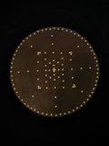 DAC Custom - Targe Shield - Leather Faced with Tacked Design