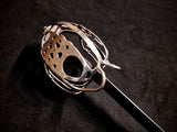 Black Fencer - Steel Series - Basket Hilt Broadsword