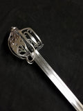Black Fencer - Steel Series - Basket Hilt Broadsword