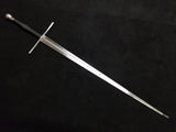 Black Fencer - Steel Series - Longsword w/ Faceted Pommel