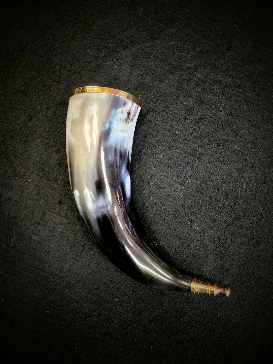 Mead Horn - Brass Rim & Tip - Simple