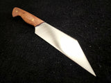 Custom - Seax Knife w/ African Hard Wood Handle with Sheath