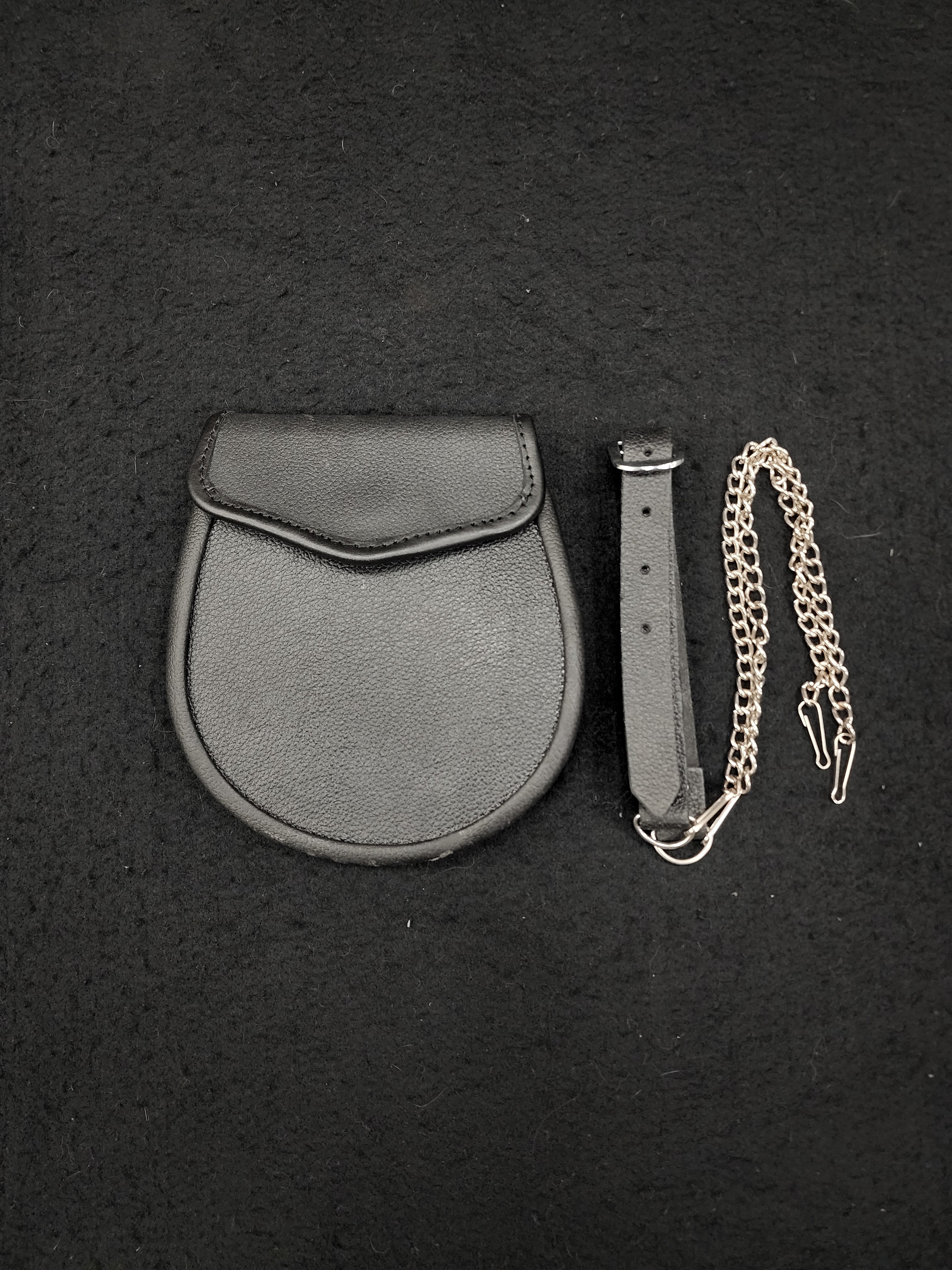 Leather Sporran - Plain