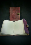 Large Double Dragon Leather Book