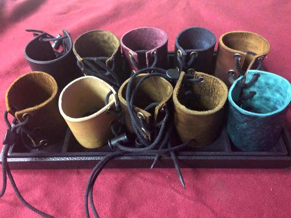 DAC Handmade - Leather Cuff - Basic - Pair