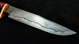 Custom - San Mai Bowie Knife with Copper Guard